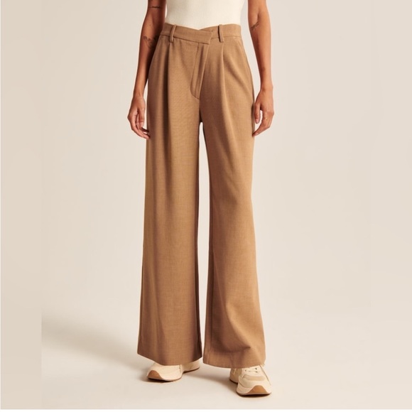 Abercrombie & Fitch Pants - Abercrombie & Fitch Tailored Ultra Wide Leg Pant Size 25 (0 Long) New with tags